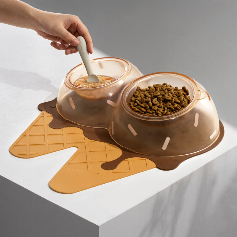 Pet Bowl - Ice cream shape