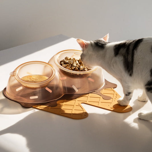 Pet Bowl - Ice cream shape